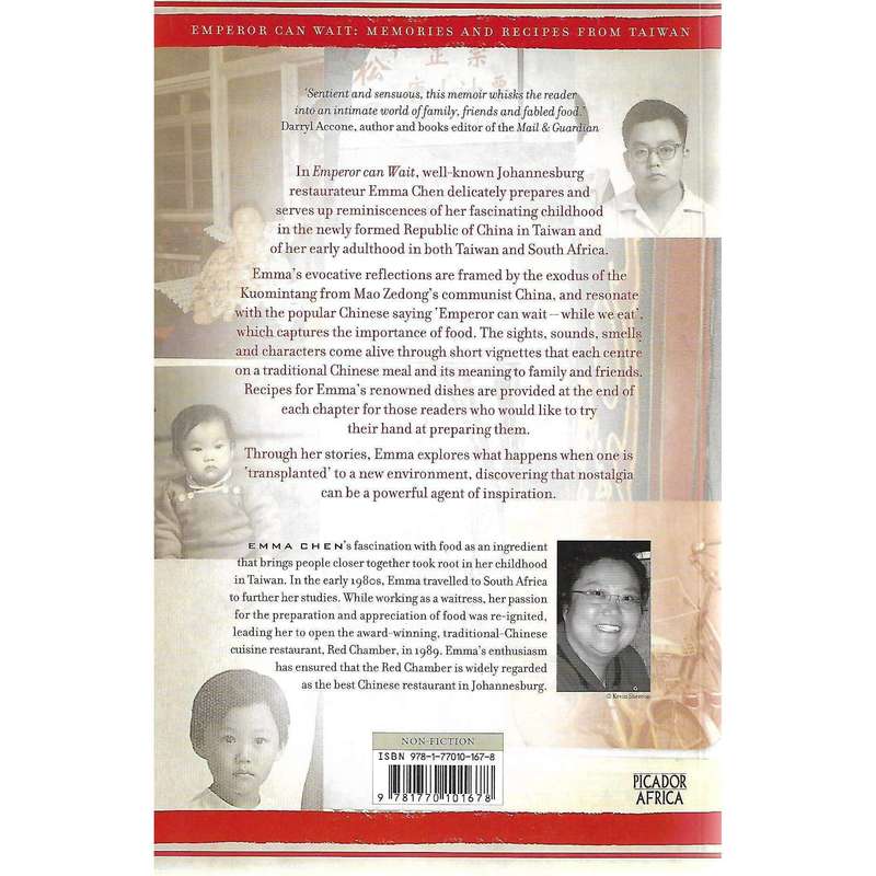 Emperor can Wait: Memories and Recipes from Taiwan (Inscribed by Author) | Emma Chen