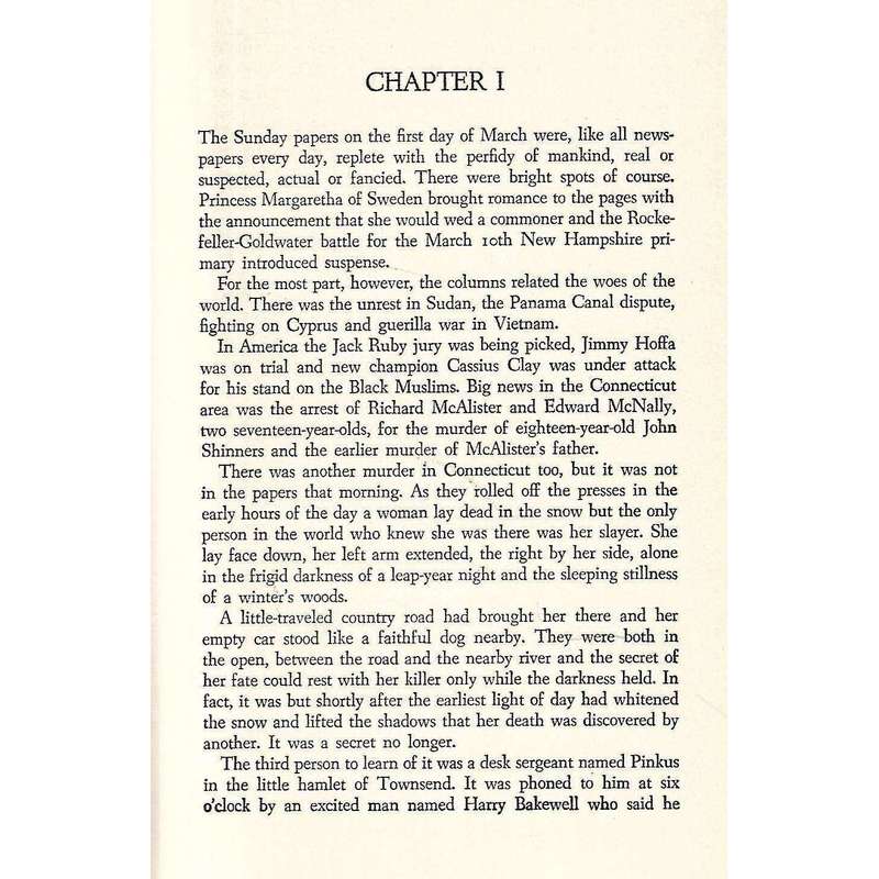 End of a Party (First Edition, 1965) | Hillary Waugh