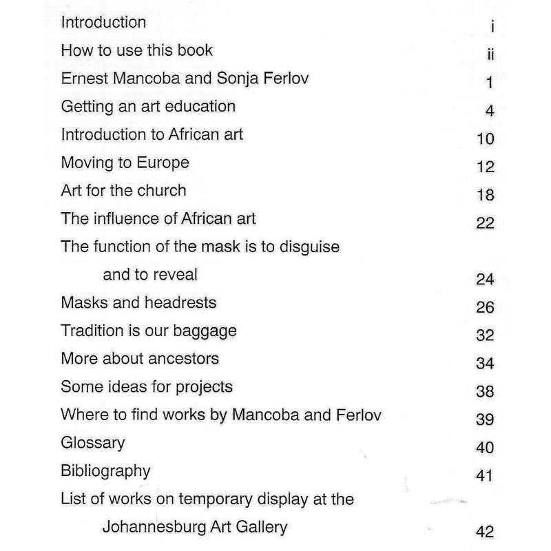 Ernest Mancoba: A Resource Book | Elza Miles