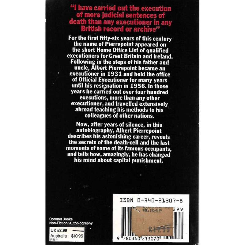 Executioner: Pierrepoint | Albert Pierrepoint