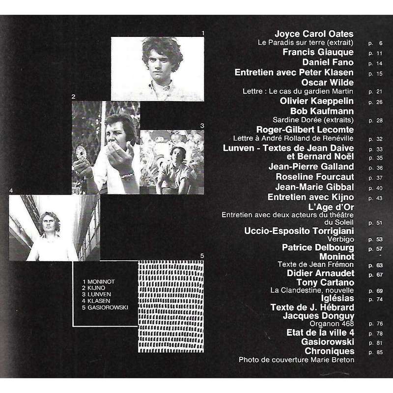 Exit (No. 5, Spring 1975) (French)