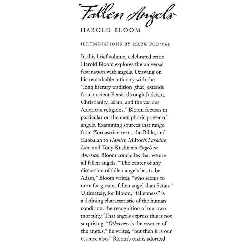 Fallen Angels | Harold Bloom