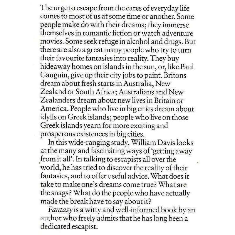 Fantasy: A Practical Guide to Escapism | William Davis