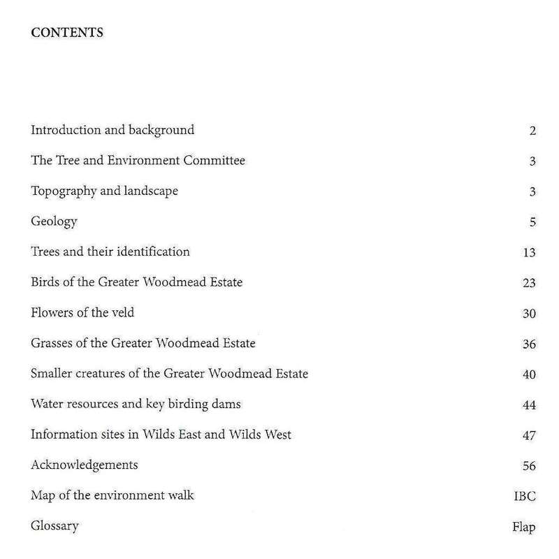Field Guide for the Greater Woodmead Estate: An Informative Booklet on the Geology, Flora and Fauna