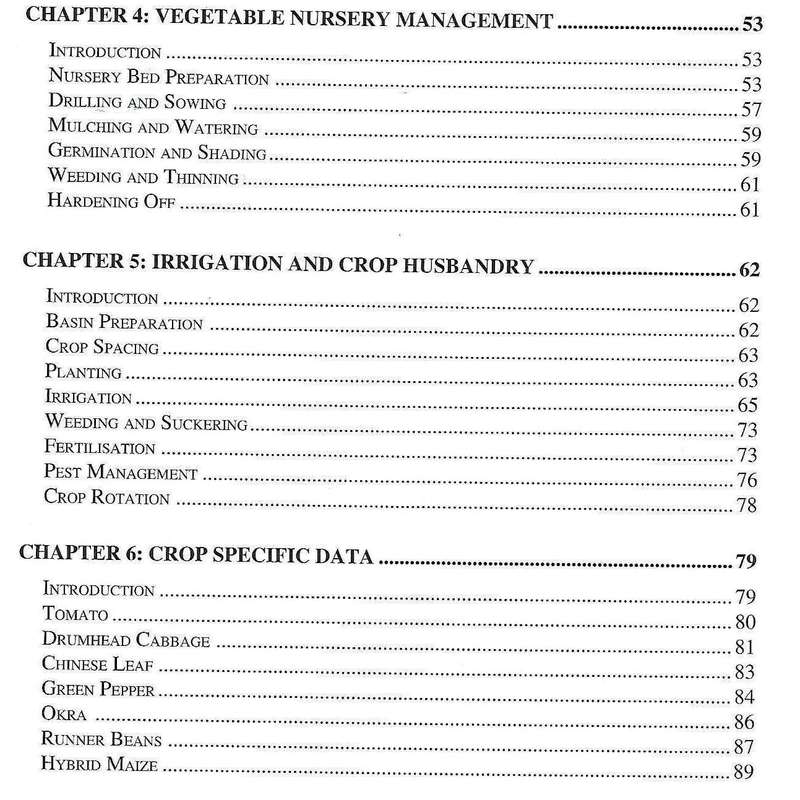 Field Manual for Treadle Pump Irrigation in Malawi | I. M. Hayes, et al.
