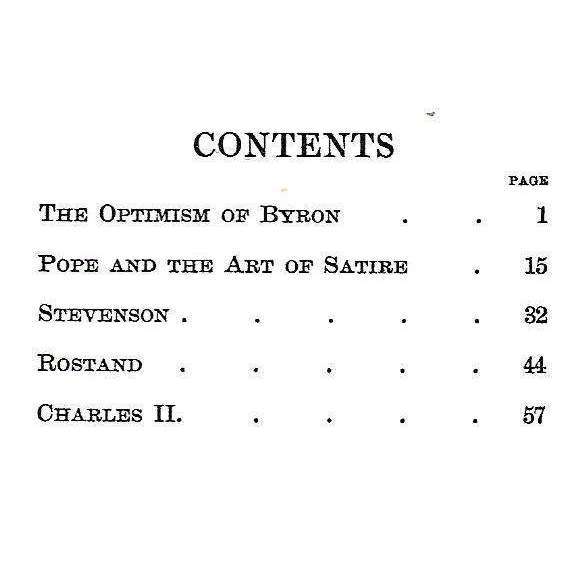 Five Types: A Book of Essays | G. K. Chesterton