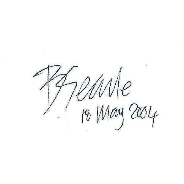 Float: Bernie Searle (Signed by the Artist)