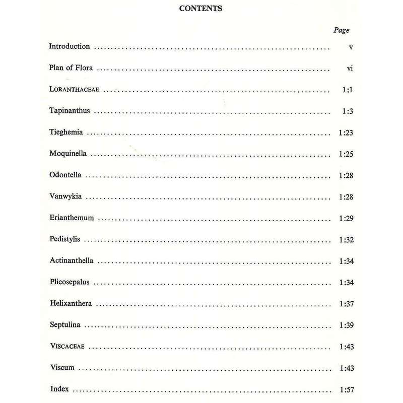 Flora of Southern Africa (Vol. 10, Part 1) | O. A. Leistner (Ed.)