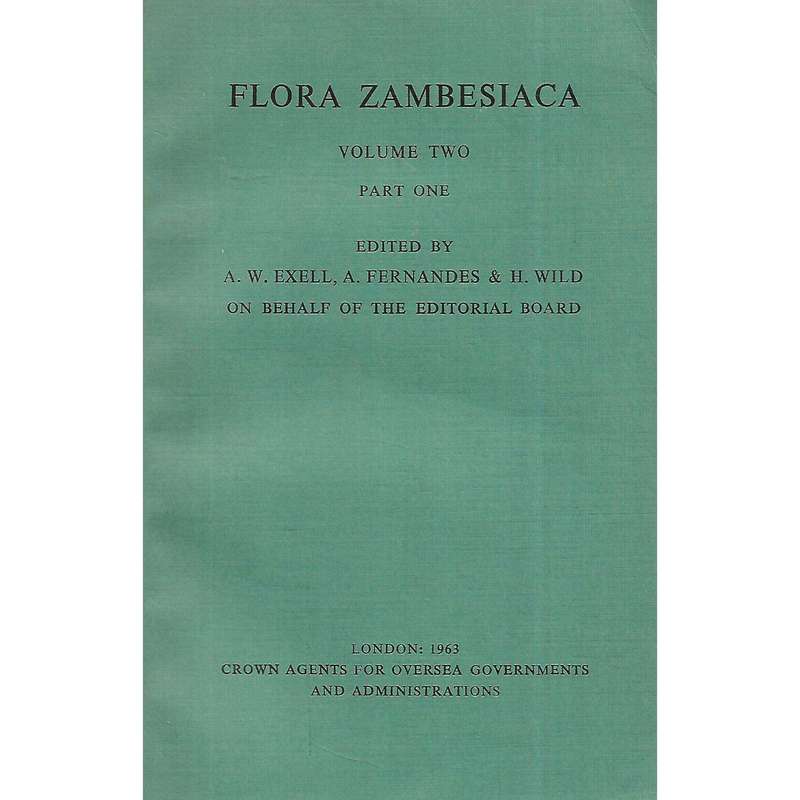Flora Zambesiaca (Volume 2, Part 1) | A. W. Exell, et al. (Ed.)