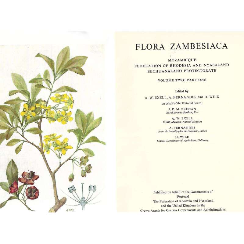 Flora Zambesiaca (Volume 2, Part 1) | A. W. Exell, et al. (Ed.)