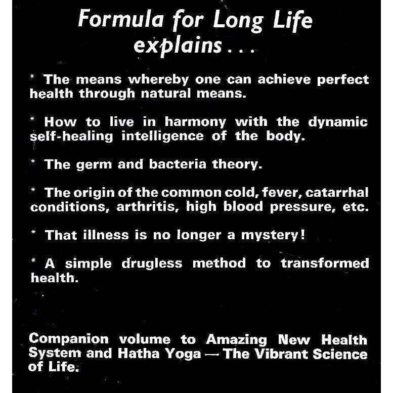 Formula for a Long Life | Morris Krok