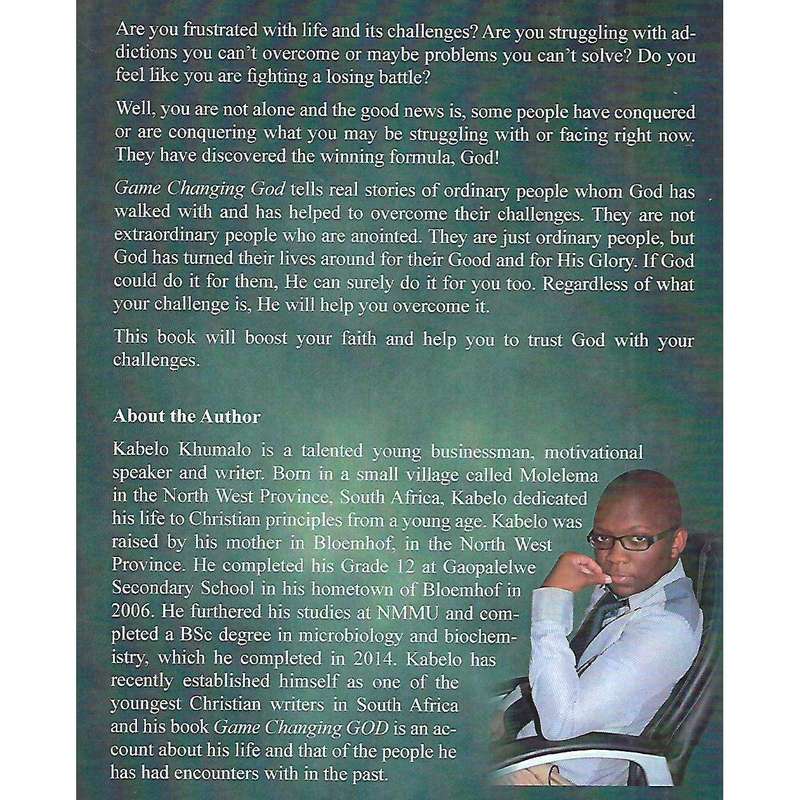 Game Changing God: Let God Change Your Game (Inscribed by Author) | Kabelo Khumalo