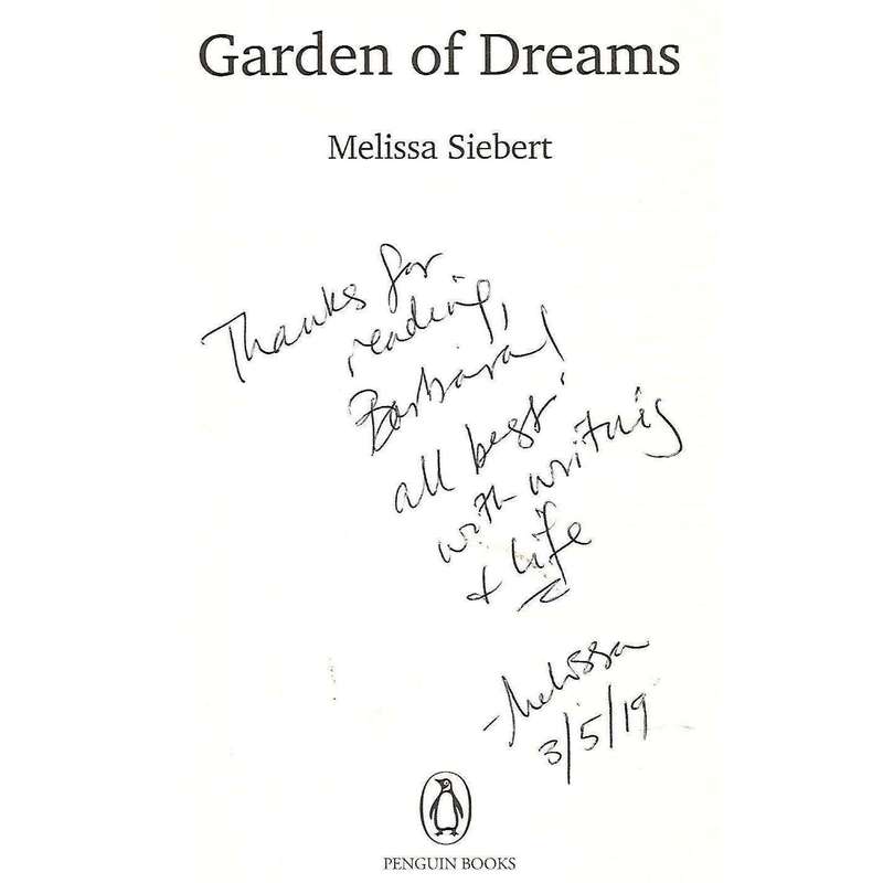Garden of Dreams (Inscribed by Author) | Melissa Siebert