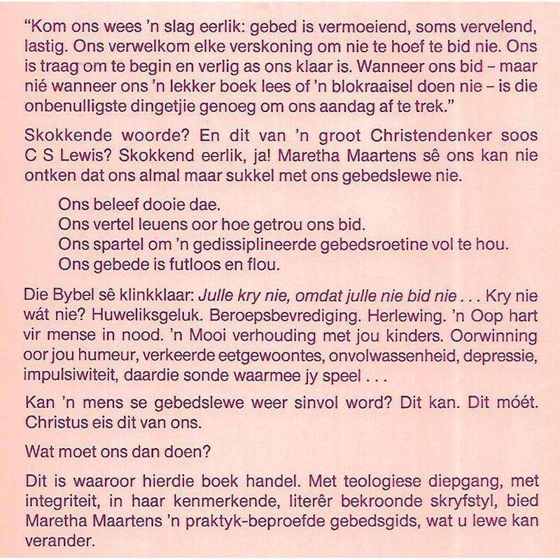 Gebed kan my Lewe Verander | Maretha Maartens