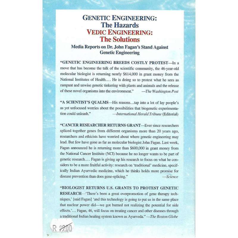 Genetic Engineering: The Hazards, Vedic Engineering: The Solutions | John Fagan