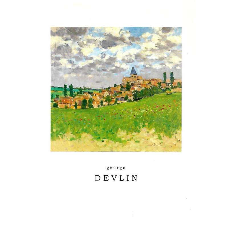Glen Scouller & George Devlin (Invitation Card for Exhibition of their Works)