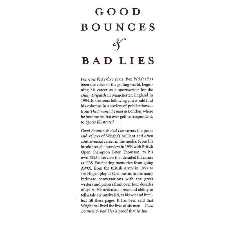 Good Bounces & Bad Lies | Ben Wright