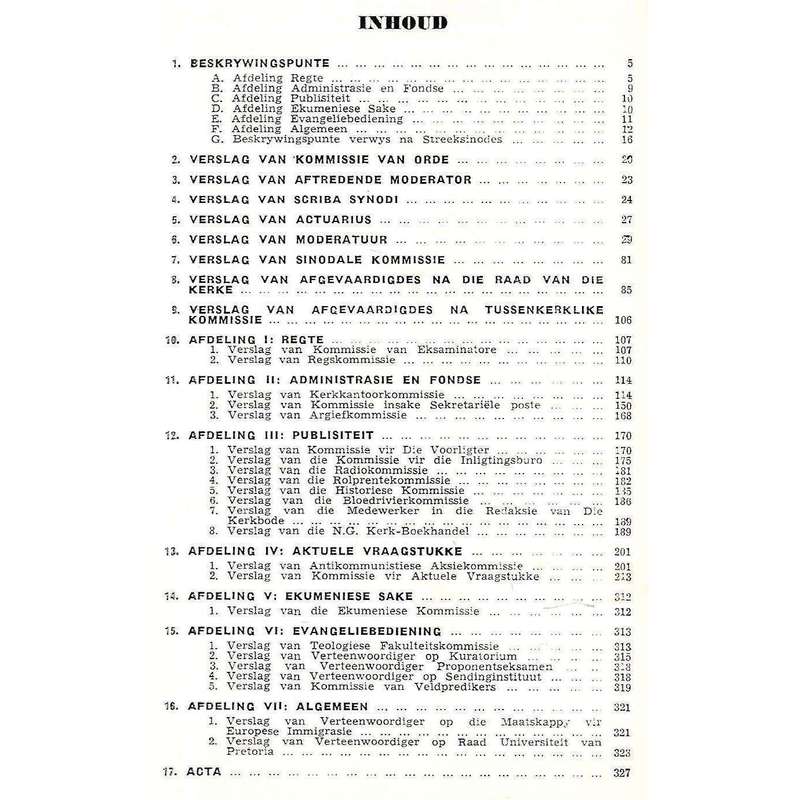 Handelinge van die Vyf-en-Twintigste Sinode van die Ned. Geref. Kerk van Transvaal (1961)