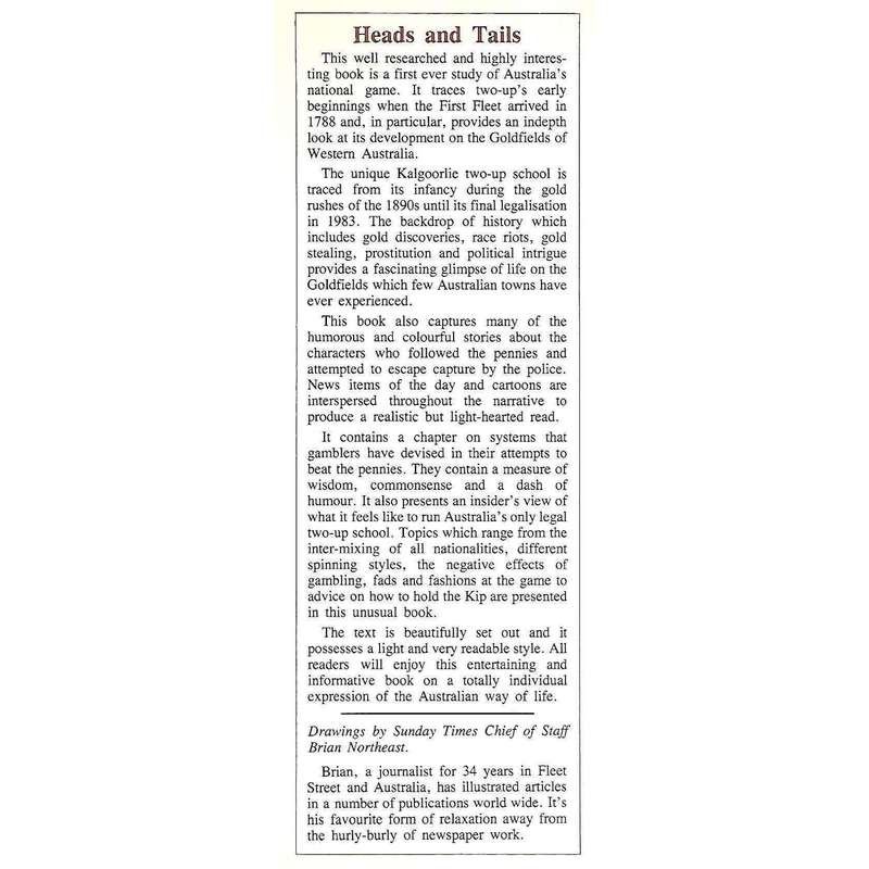 Heads and Tails: The Story of the Kalgoorie Two-Up School | Danny Sheehan & Wayne Lamote