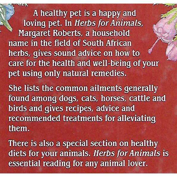 Herbs for Animals | Margaret Roberts