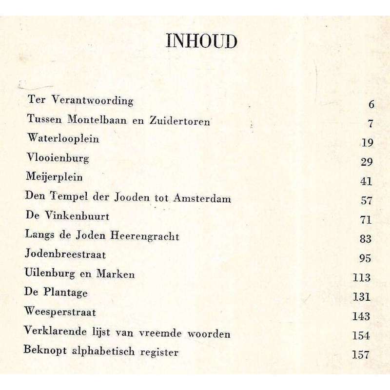 Het Verdwenen Ghetto: Wandelingen door de Amsterdamse Jodenbuurt (Dutch) |  Dr. J. Meijer