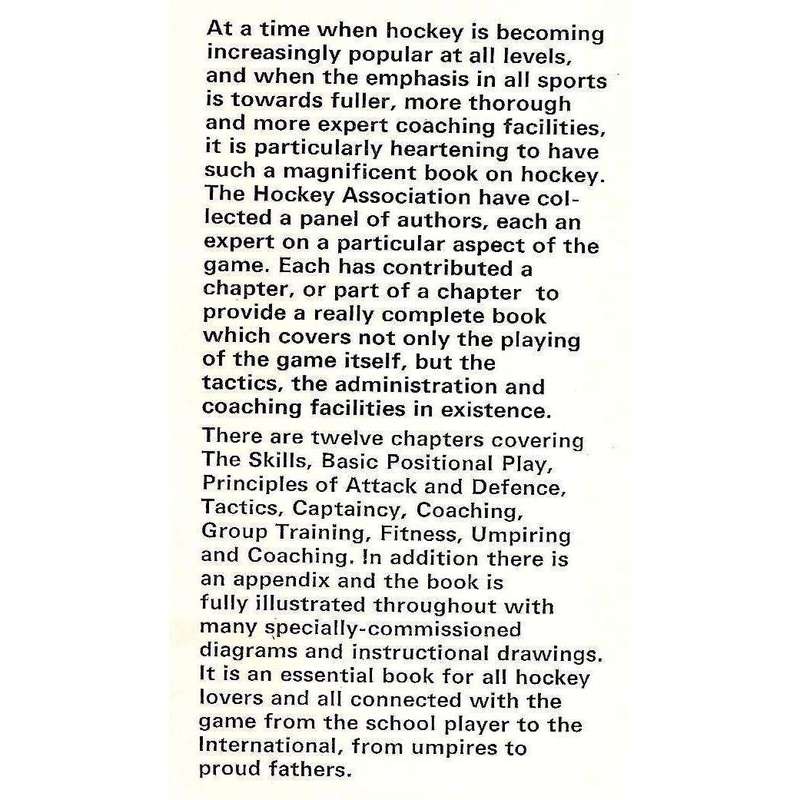 Hockey Coaching: The Official Manual of the Hockey Association