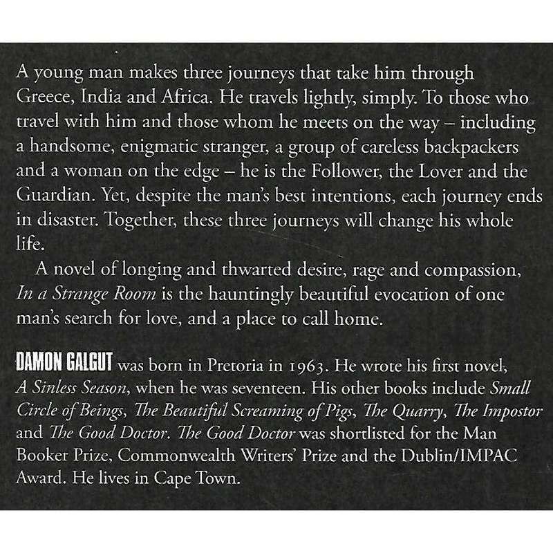 In A Strange Room (Inscribed by Author) | Damon Galgut