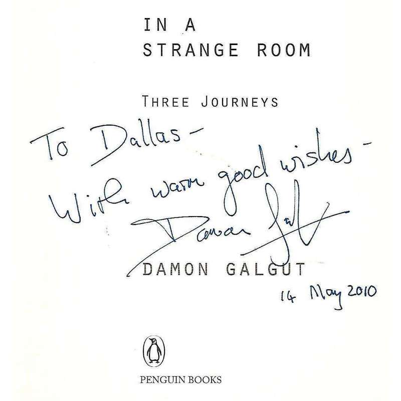 In A Strange Room (Inscribed by Author) | Damon Galgut