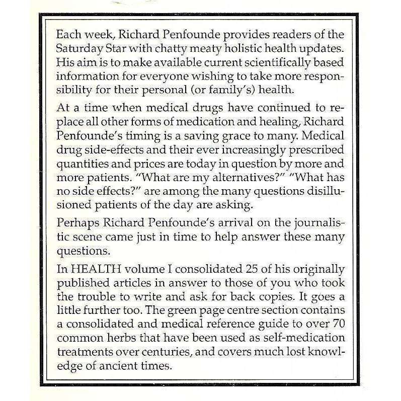 In Health, Volume 1 | Richard Penfounde