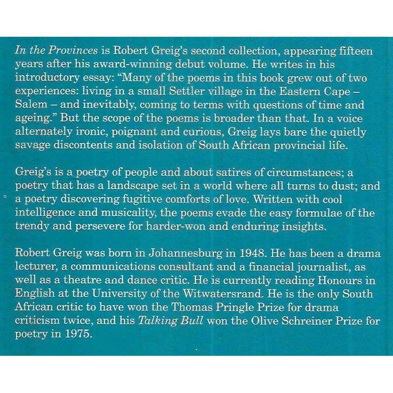 In The Provinces | Robert Greig
