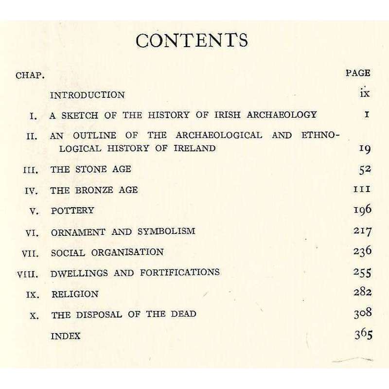 Ireland in Pre-Celtic Times (First Edition, 1921) | R. A. S. Macalister