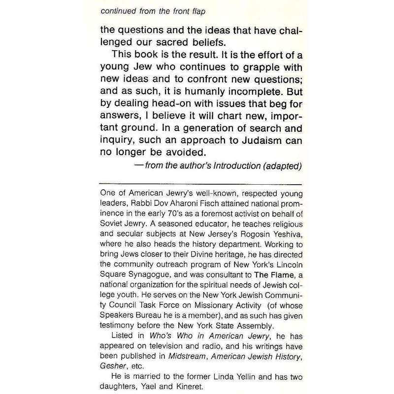 Jews for Nothing: On Cults, Intermarriage and Assimilation | Dov Aharonifisch