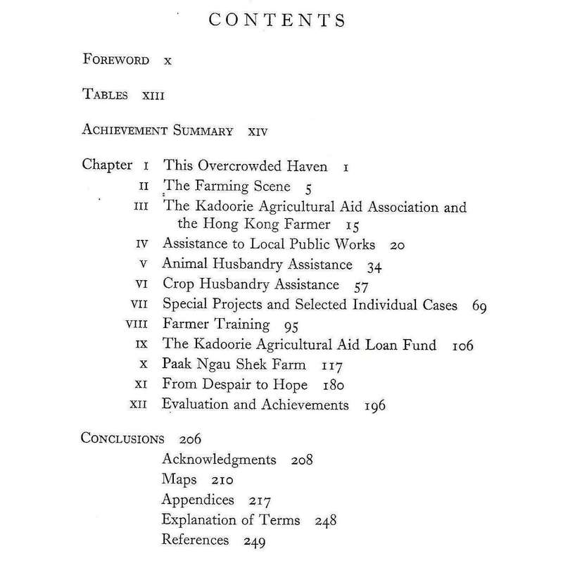 Kadoorie Agricultural Aid Association, 1951-1971 | W. J. Blackie
