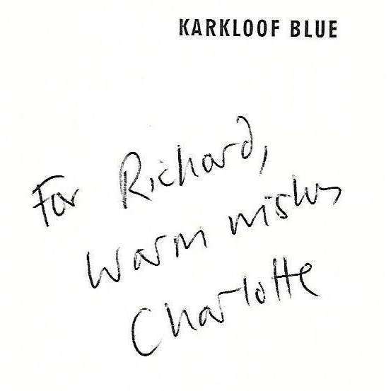 Karkloof Blue: A Maggie Cloete Mystery (Inscribed by Author) | Charlotte Otter