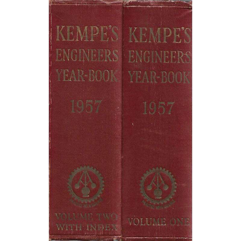 Kempe's Engineer's Year-Book for 1957 (2 Volumes) | C. E. Prockter & B. W. Pendred (Eds.)