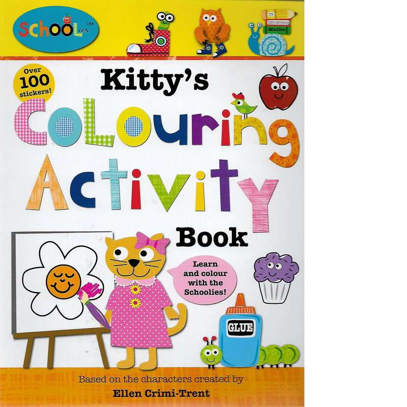 Kitty's Colouring Activity Book | Ellen Crimi-Trent