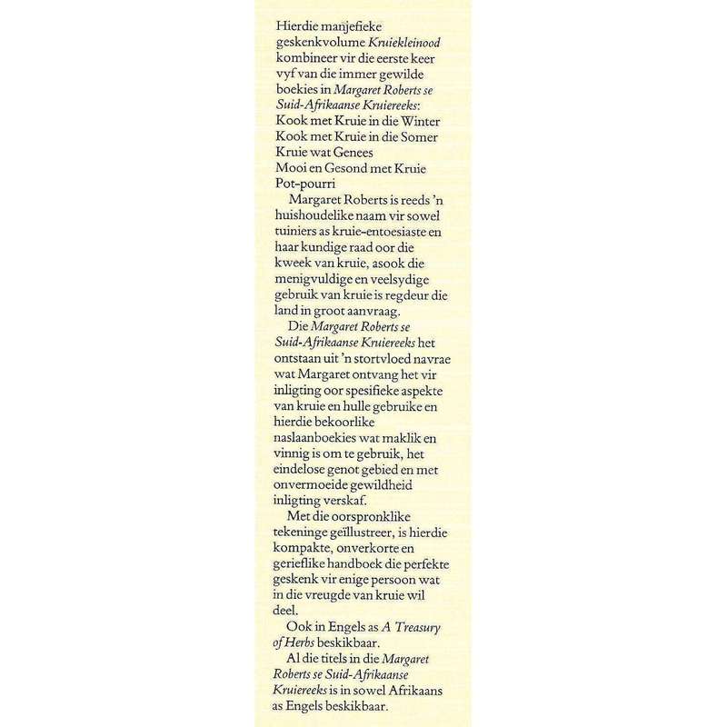 Kruiekleinood | Margaret Roberts