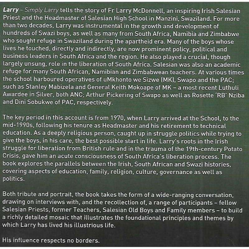 Larry, Simply Larry: The Story of Father Laurence McDonnell SDB and the Selflessness of the Sales...