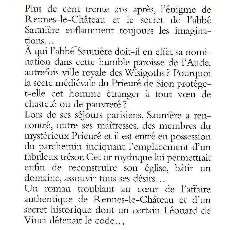 Le secret de l'abbe Sauniere (French) | Jean-Michel Thibaux