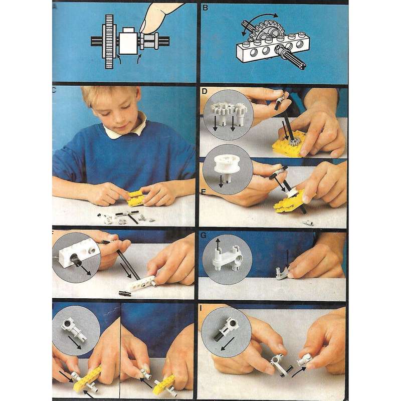 Lego Technic 8074 Assembly Guide
