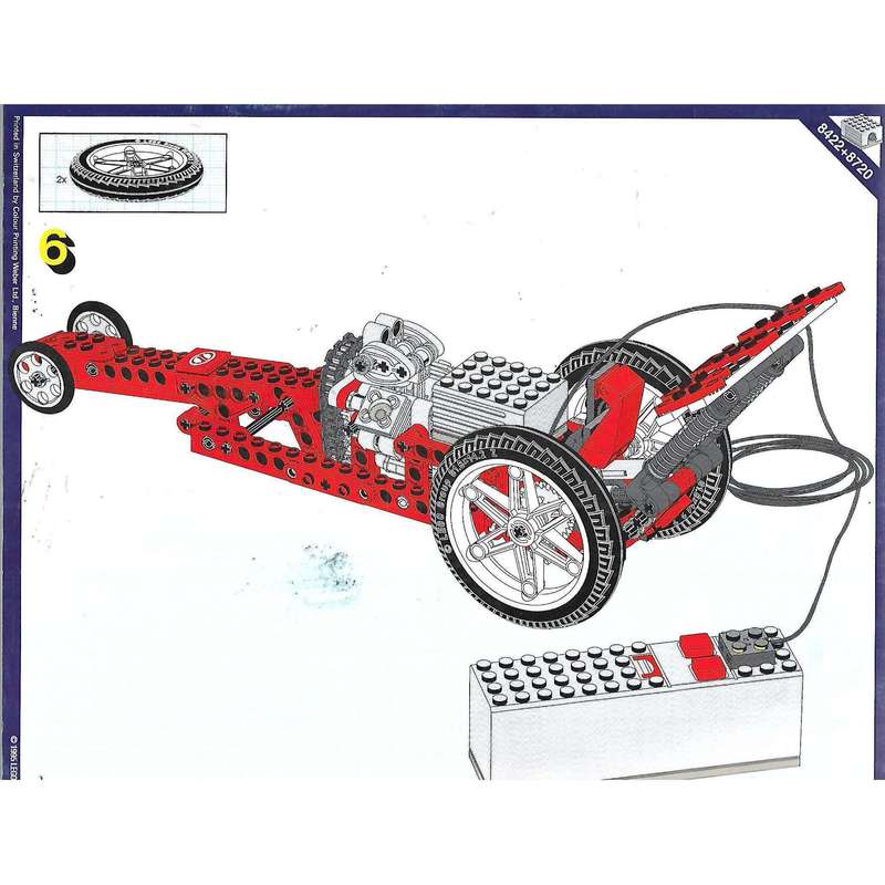 Lego Technic 8422 Assembly Guide
