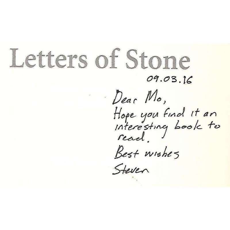 Letters of Stone: From Nazi Germany to South Africa (Inscribed by Author) | Steven Robbins
