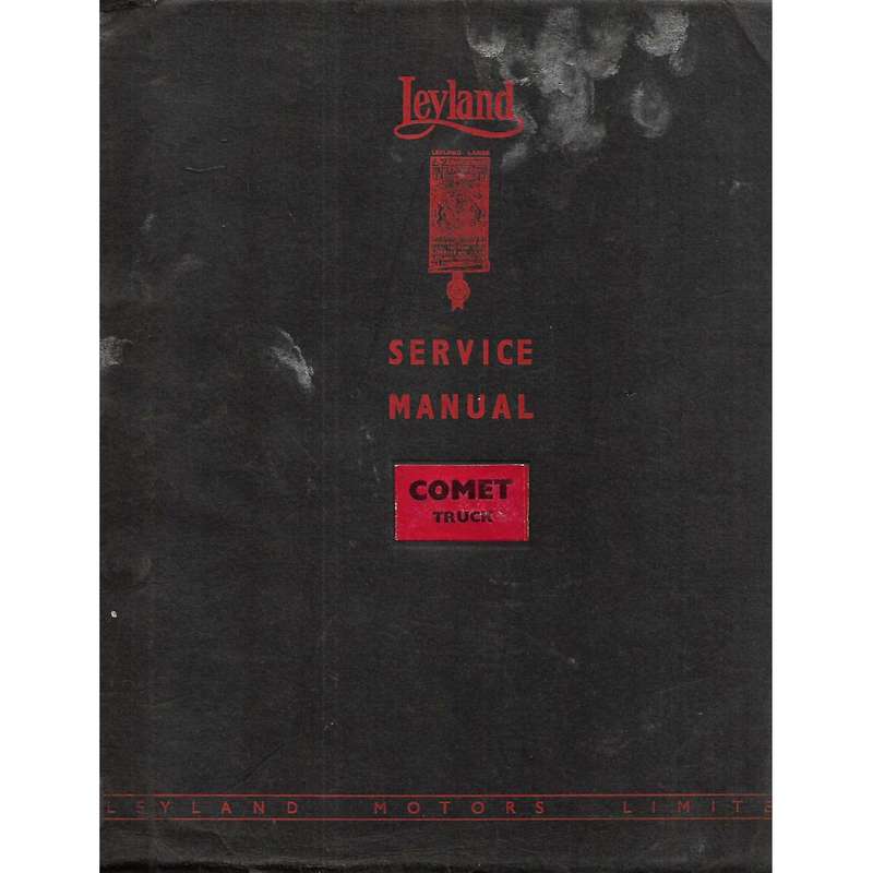 Leyland Comet Truck Service Manual