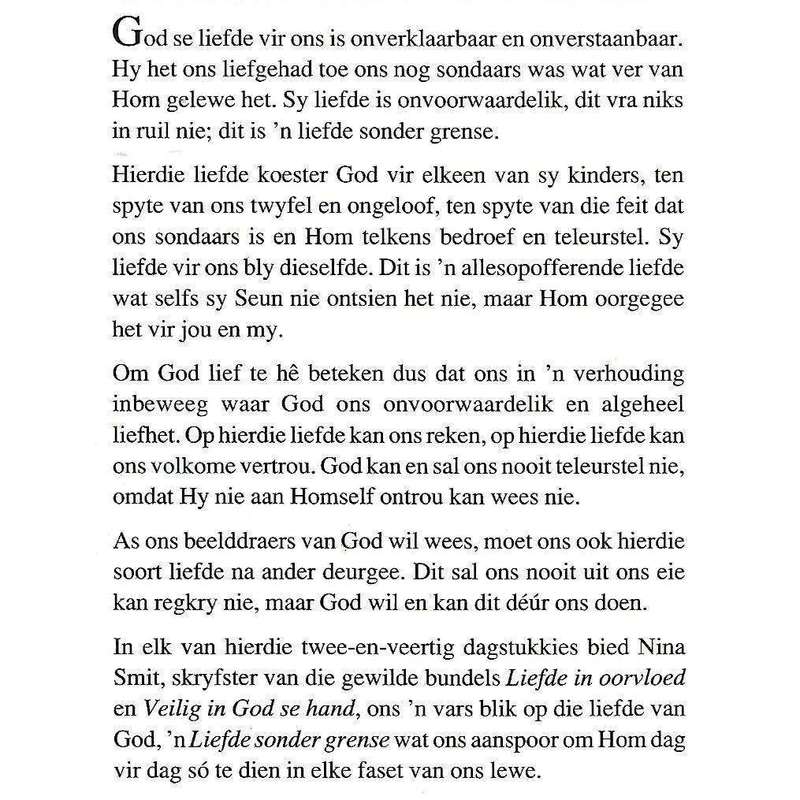 Liefde Sonder Grense | Nina Smit