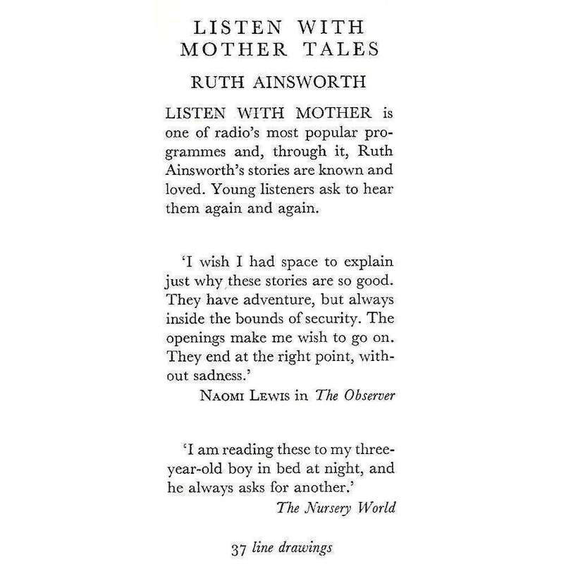 Listen With Mother Tales | Ruth Ainsworth