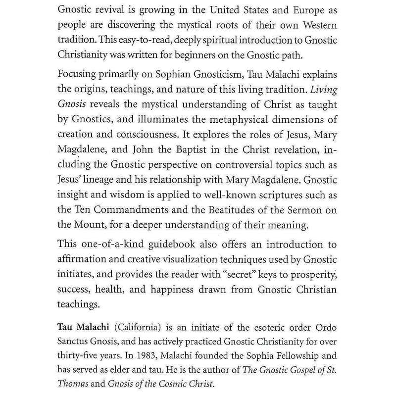 Living Gnosis: A Practical Guide to Gnostic Christianity | Tau Malachi