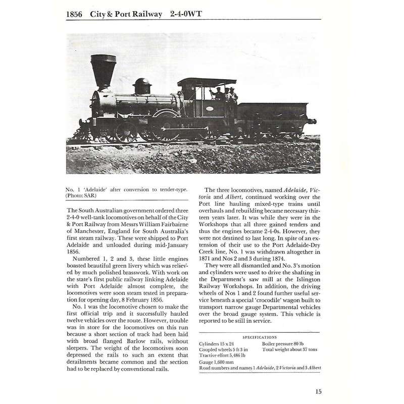 Locomotives of Australia | Leon Oberg