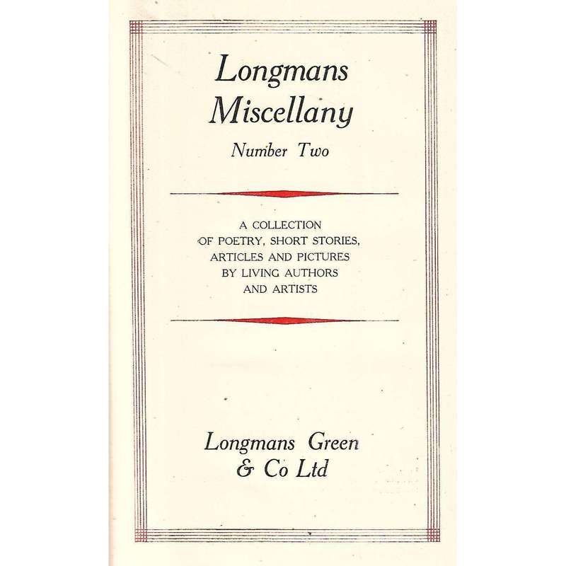 Longman's Miscellany (Number Two)