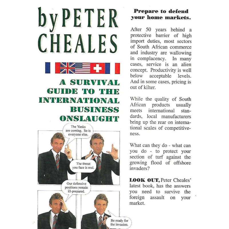 Look Out: A Survival Guide to the International Business Onslaught (Inscribed by Author) | Peter ...