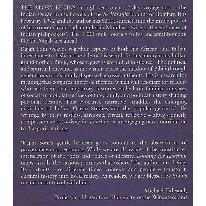 Looking for Lakshmi (Inscribed by Author) | Rajan Soni